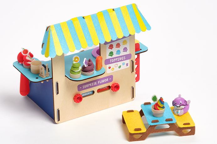 LE TEMPS CREAM & ミニチュアセット新品 Ice Cream Stand - The Flavor Chemist's Ice Cream Stand