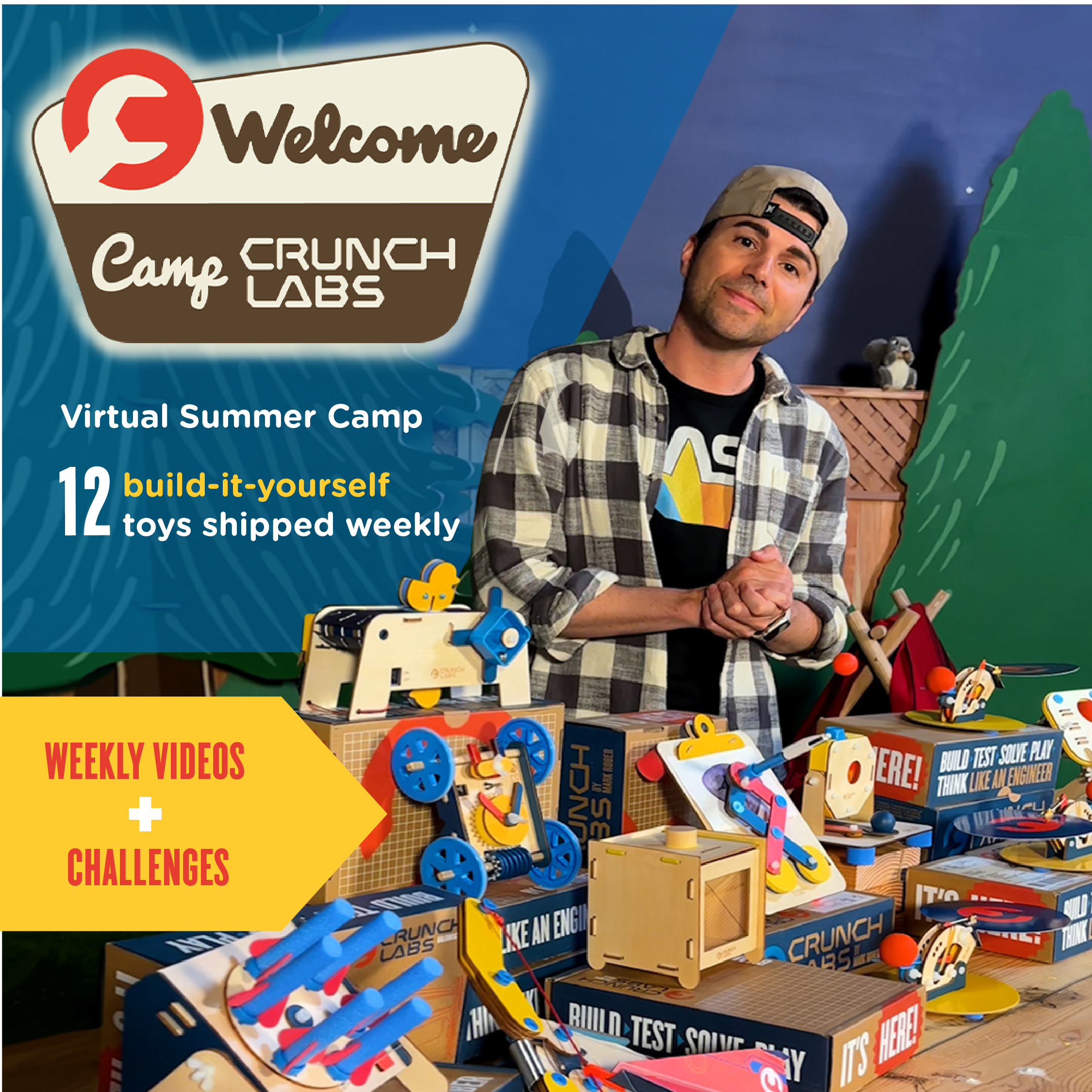 Camp CrunchLabs (Weekly Build Box Subscription)