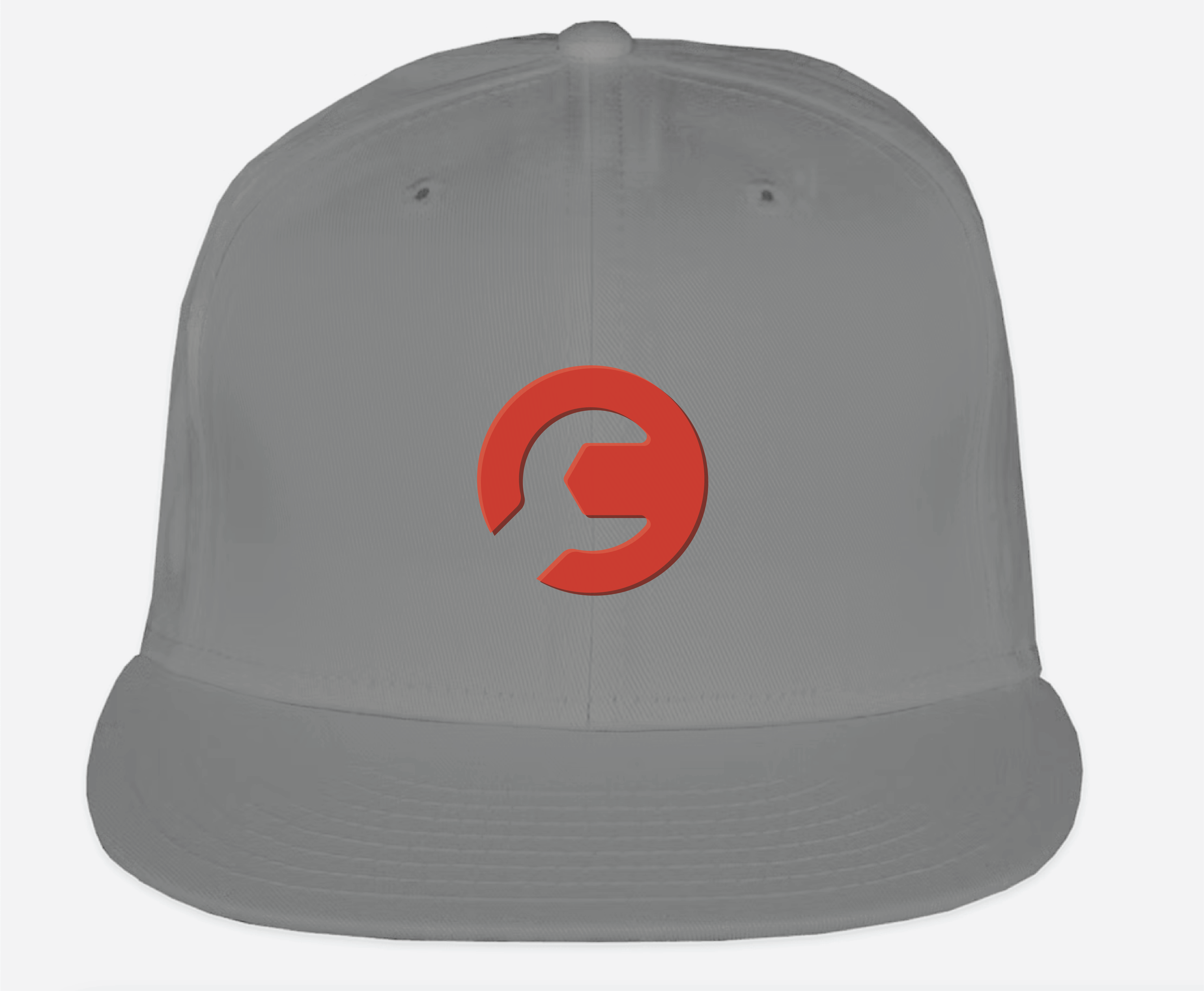 CrunchLabs Logo Snapback Hat (Gray)
