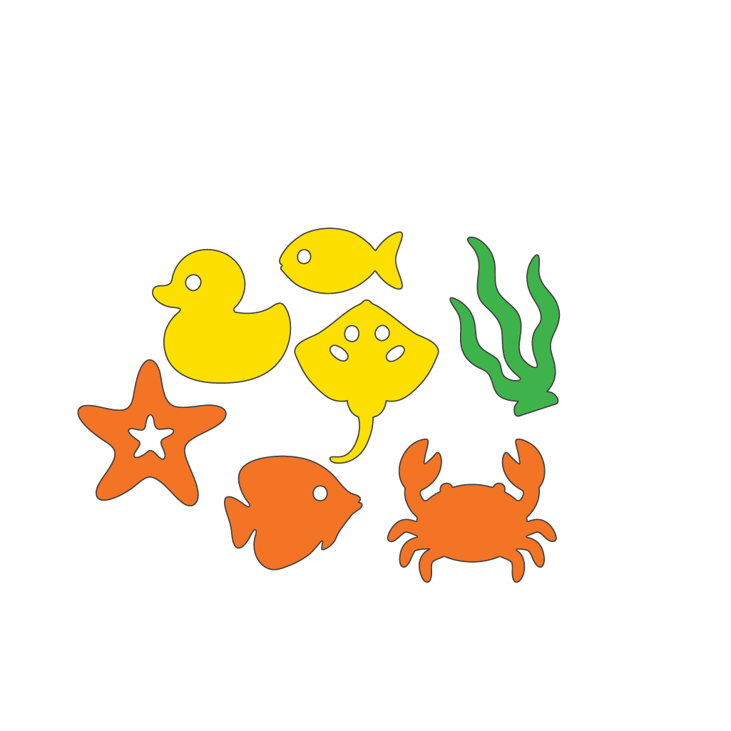 Marine Biologist's Aquarium - (Replacement Parts)