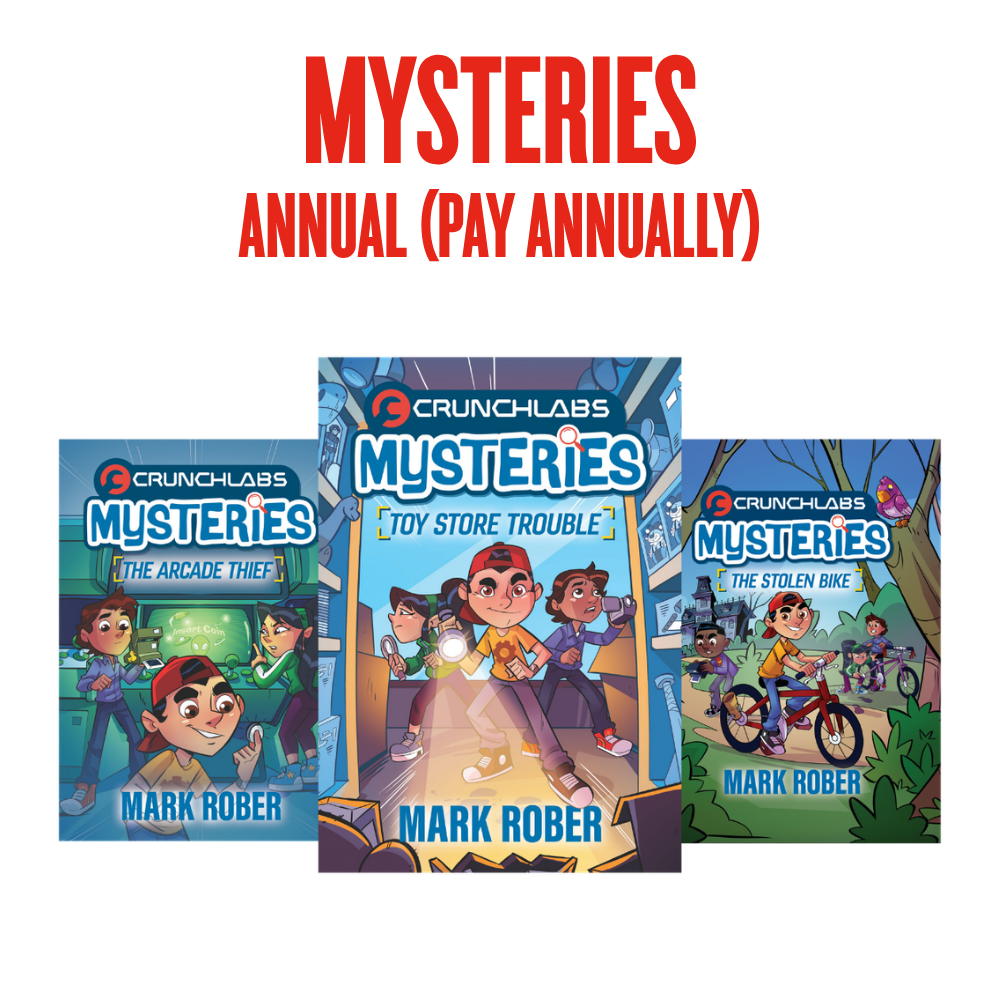 CrunchLabs Mysteries Book Series - Pay Annually