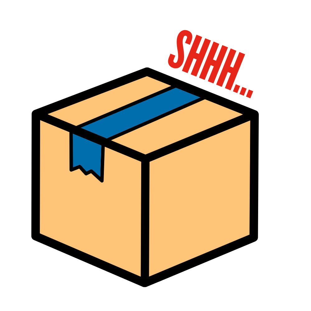 Discreet Packaging - Plain Brown Box (1st Box Only)