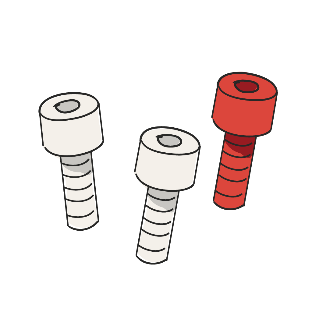 Rock Paper Spinner - (Replacement Parts)