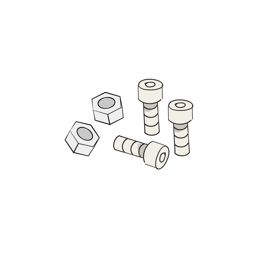 Flywheel Motorcycle - (Replacement Parts)