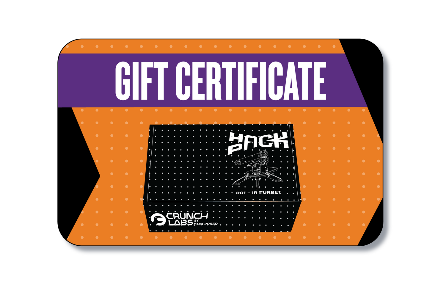 Gift Certificate: Hack Pack