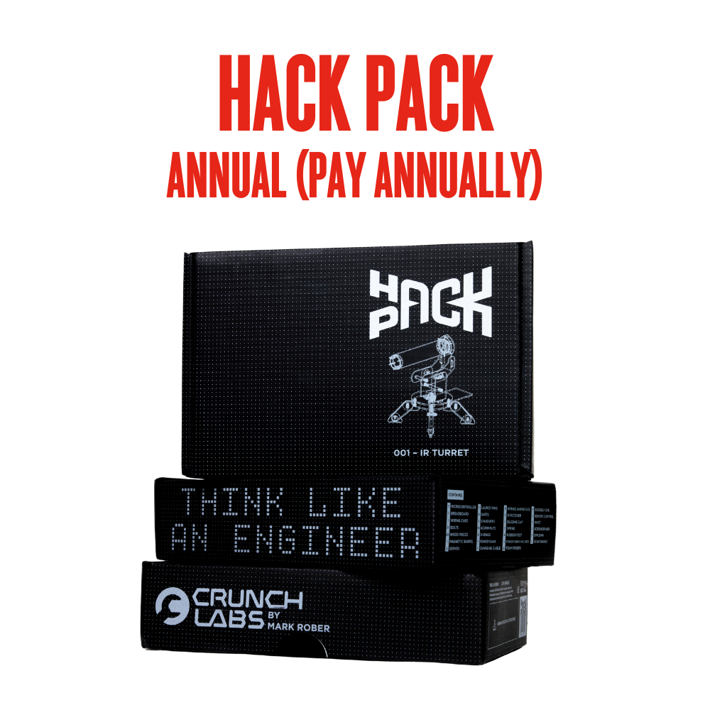 Hack Pack Subscription - Pay Annually