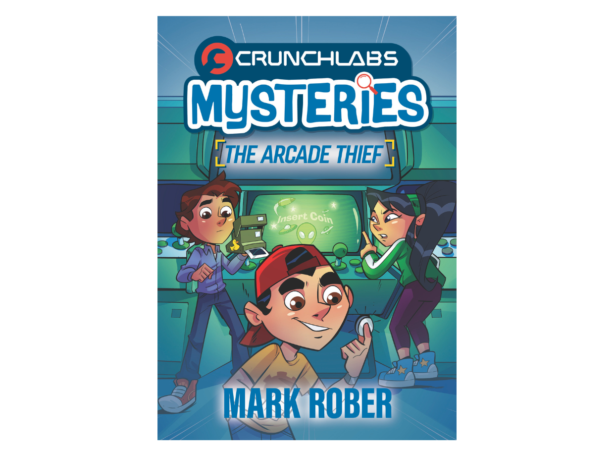 The Cover of Book 1 in CrunchLabs Mysteries Book Series