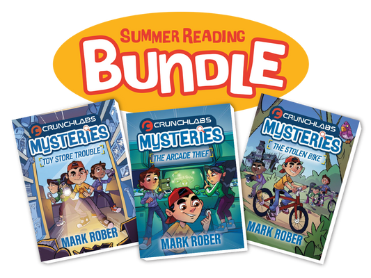 Graphic of the CrunchLabs Mysteries 3-Book Bundle