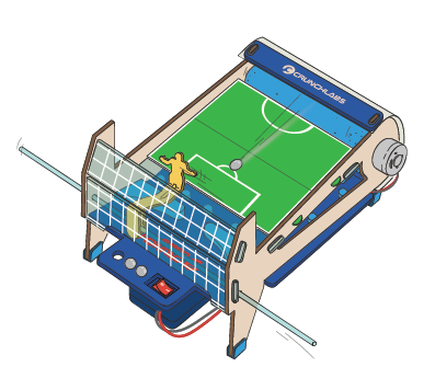 GOAL Build Box Toy Graphic