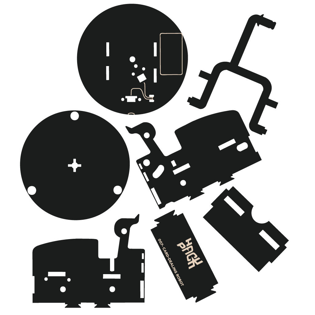 Card Dealing Robot - (Replacement Parts)