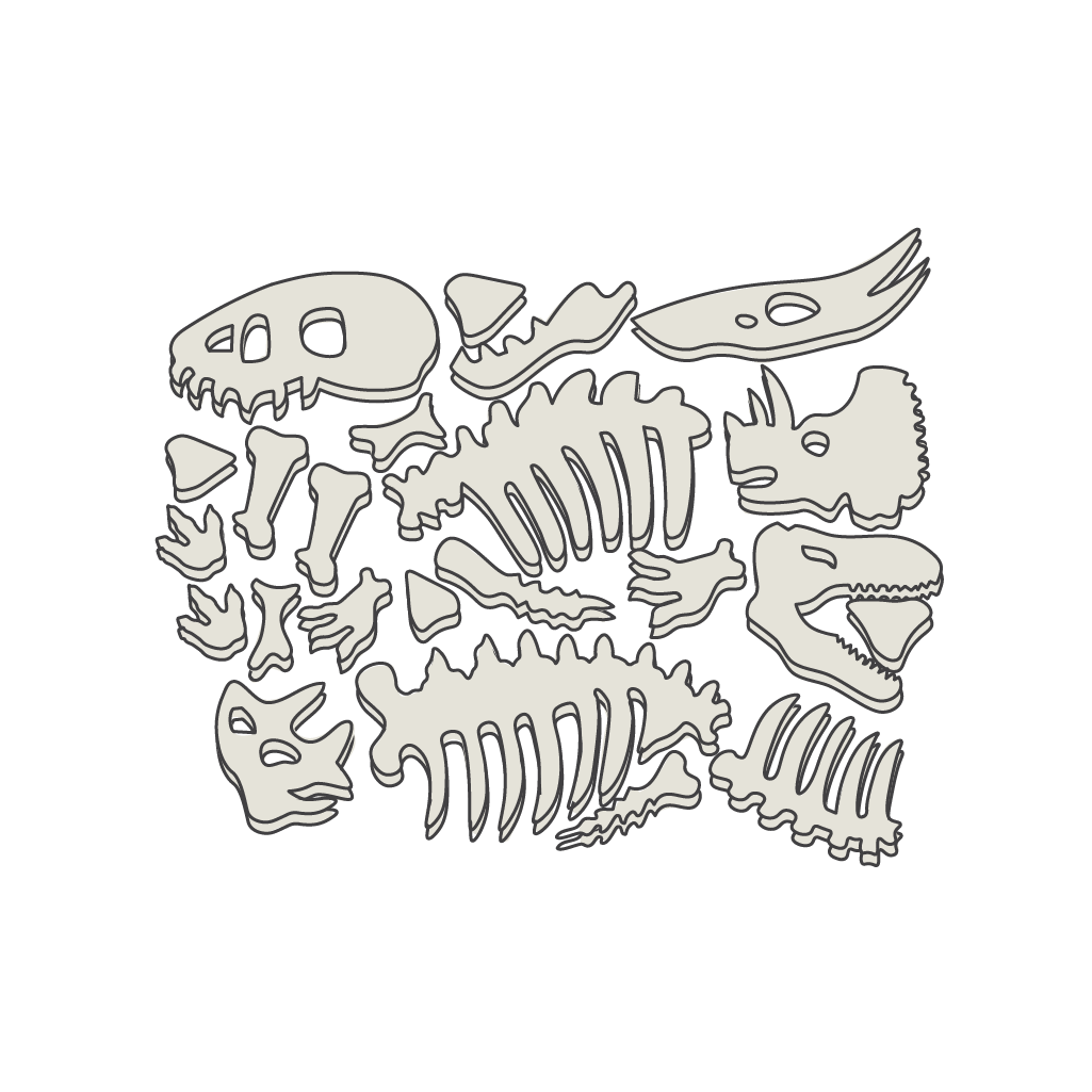 Dinosaur Museum - (Replacement Parts)
