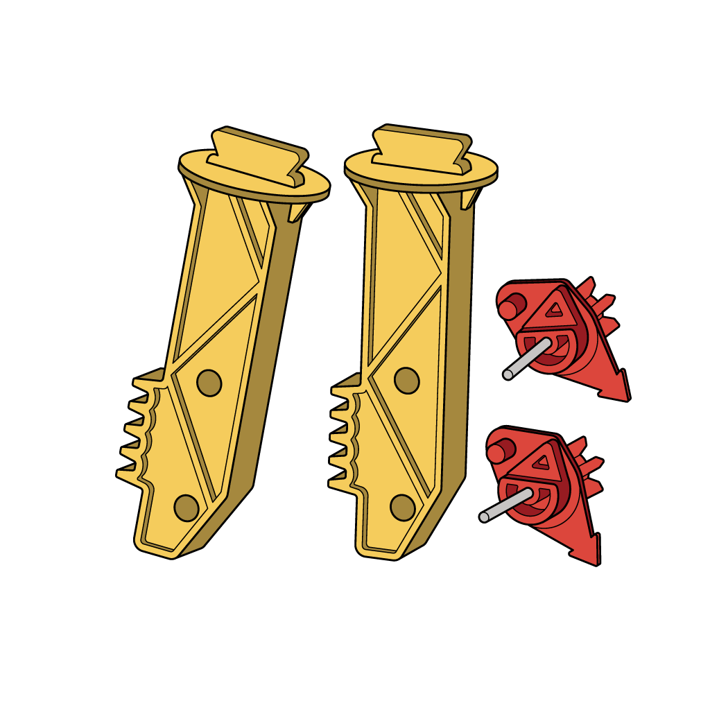 Hangry Anglers - (Replacement Parts)