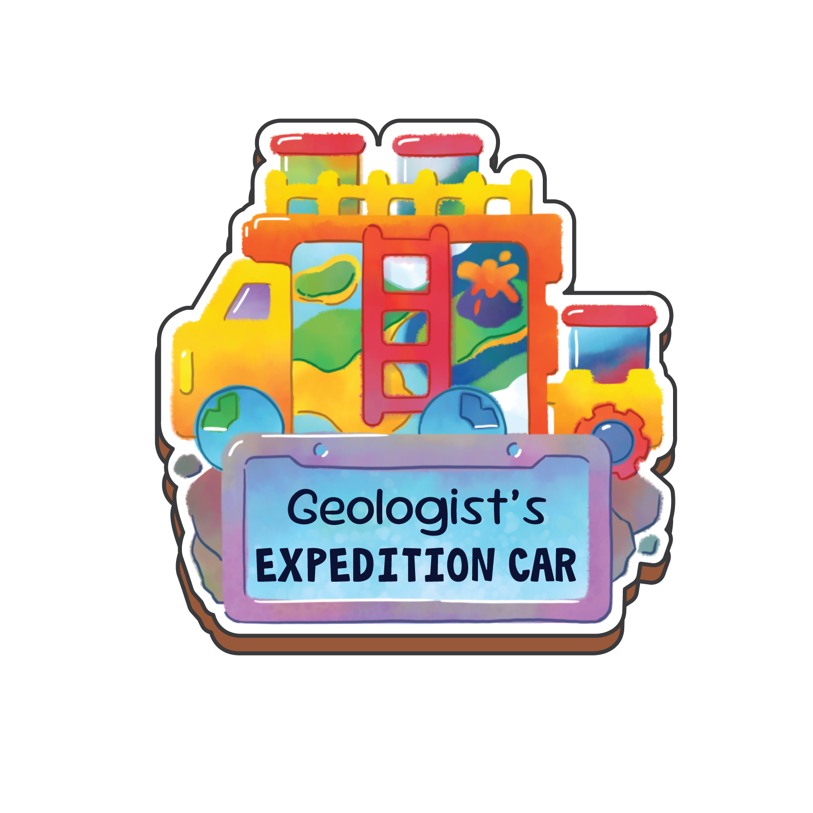 Geologist's Expedition Car - (Replacement Parts)