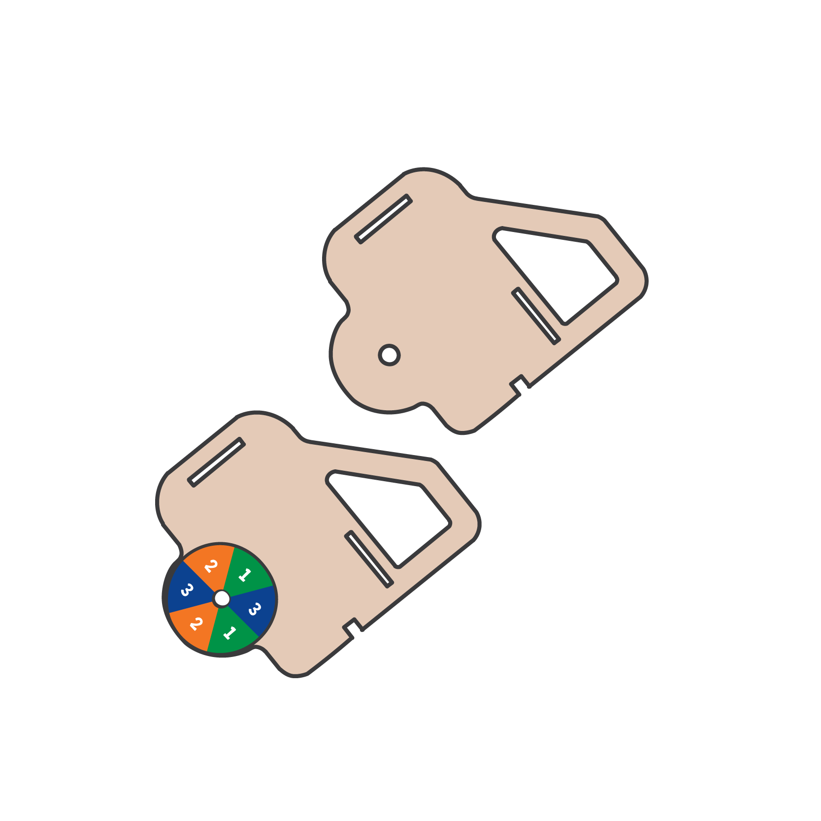 Geologist's Expedition Car - (Replacement Parts)