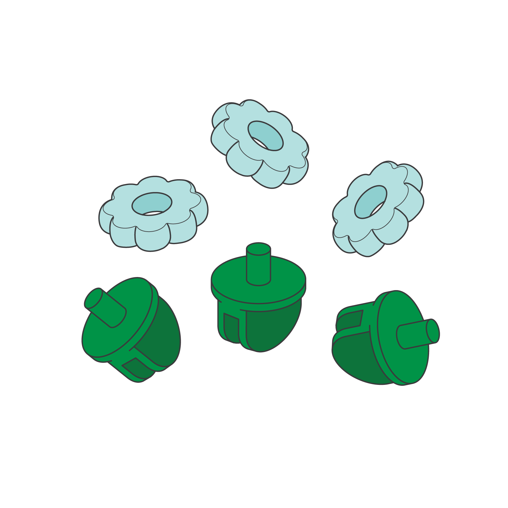 Botanist's Greenhouse - (Replacement Parts)