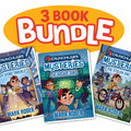 Graphic of the CrunchLabs Mysteries 3 Book Bundle