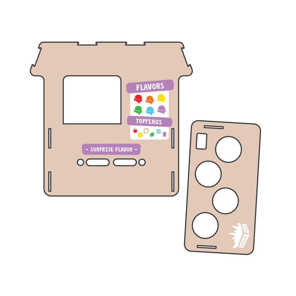 Ice Cream Stand - (Replacement Parts)