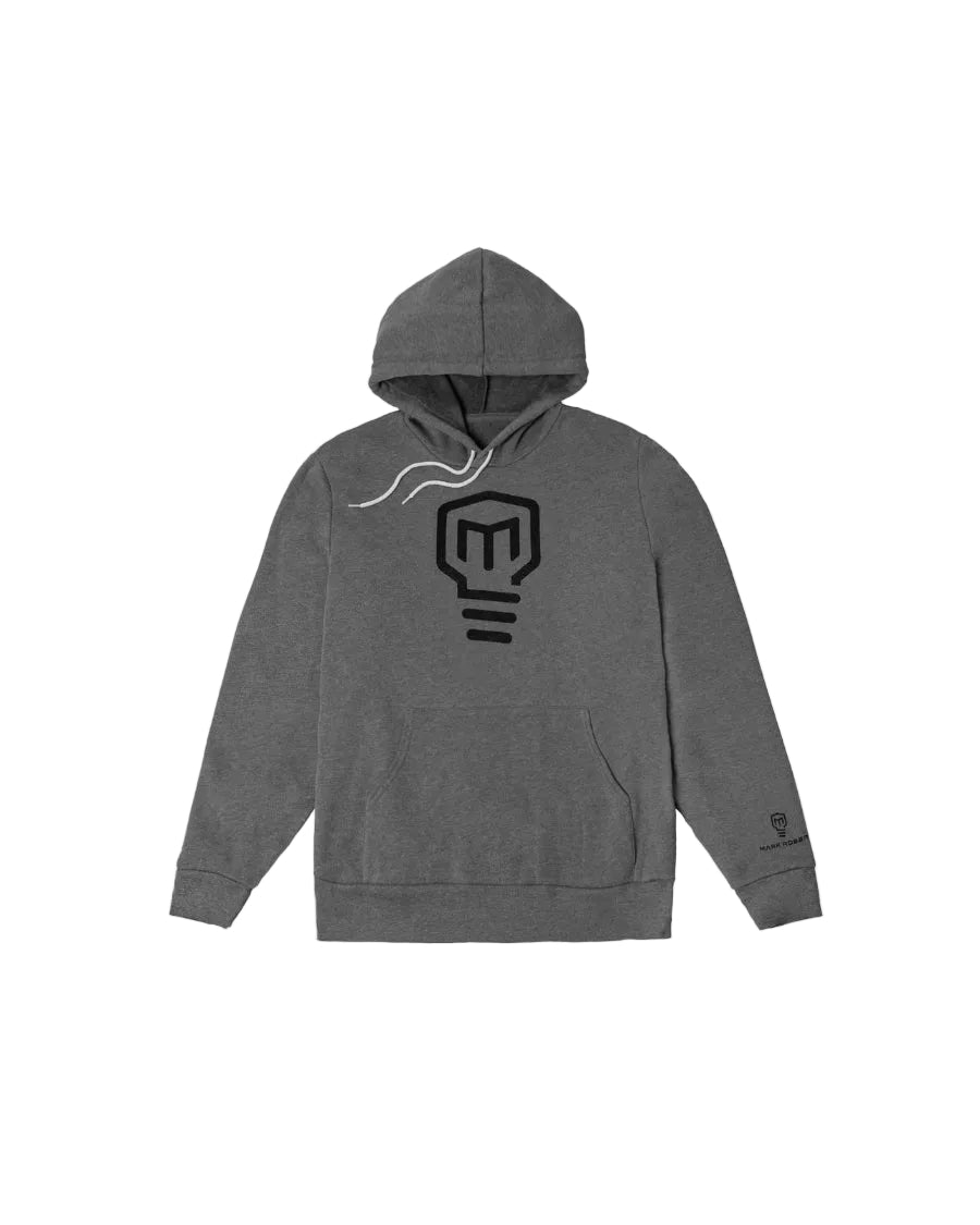 Mark Rover Logo Mark Rober Logo Hoodie (Gray)