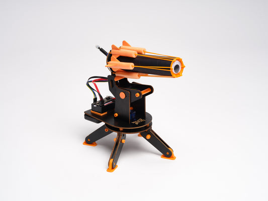 Photo of an Assembled Hack Pack Robot