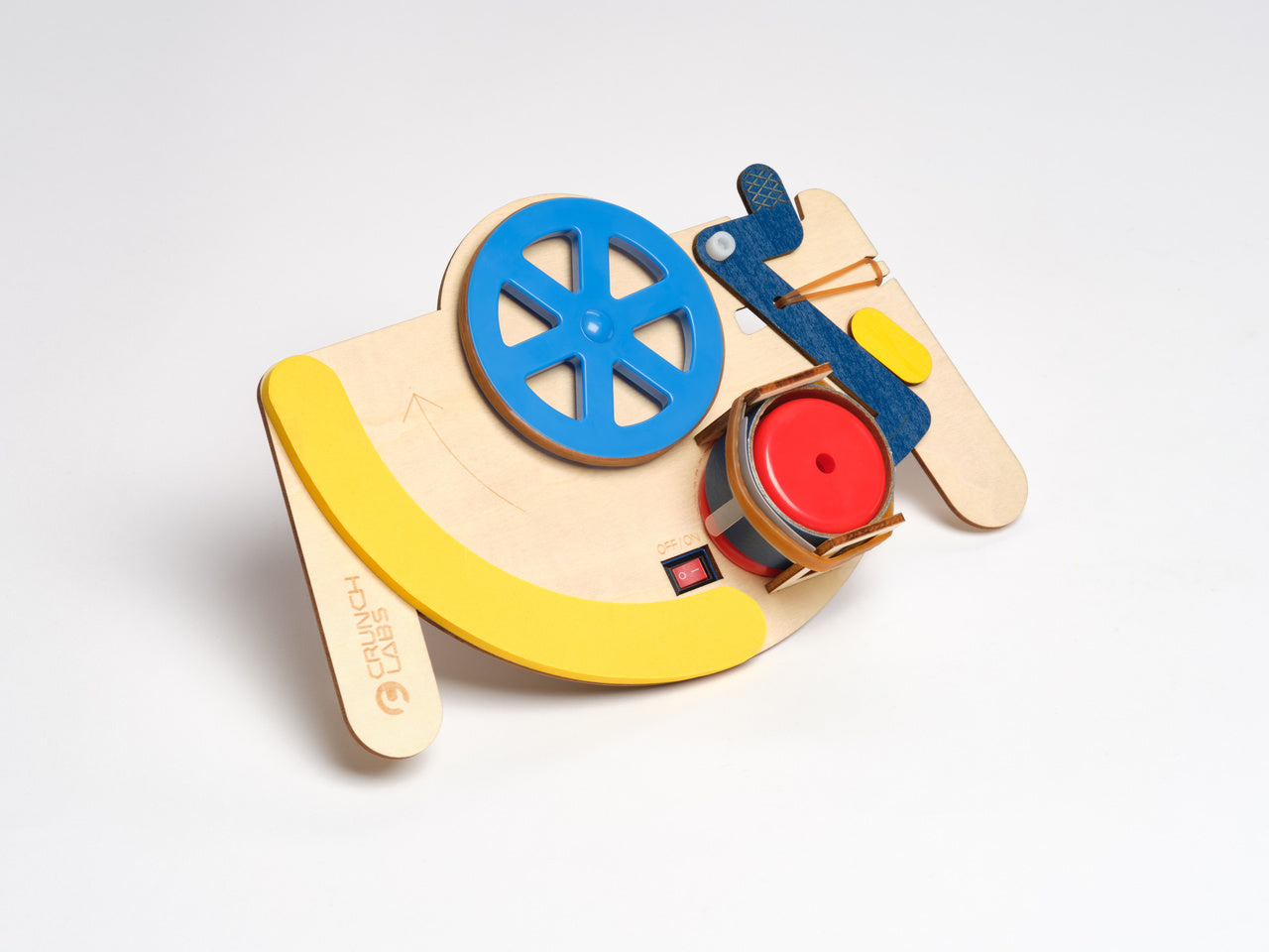 Photo of an Assembled Build Box Toy