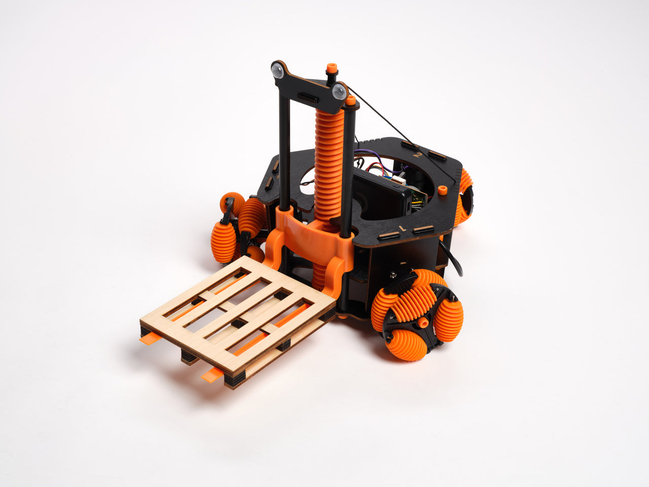 Photo of an Assembled Hack Pack Robot