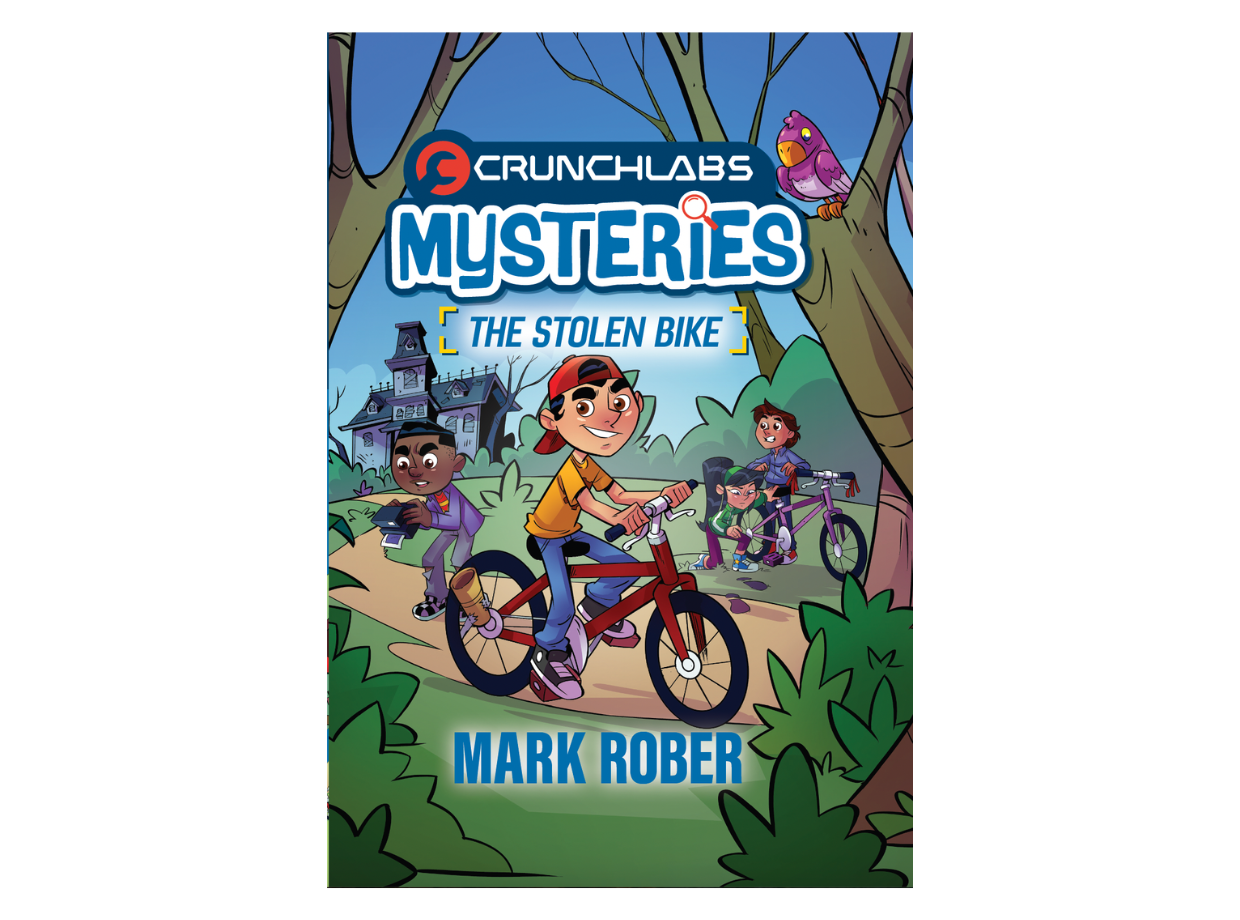 The Cover of Book 3 in CrunchLabs Mysteries Book Series