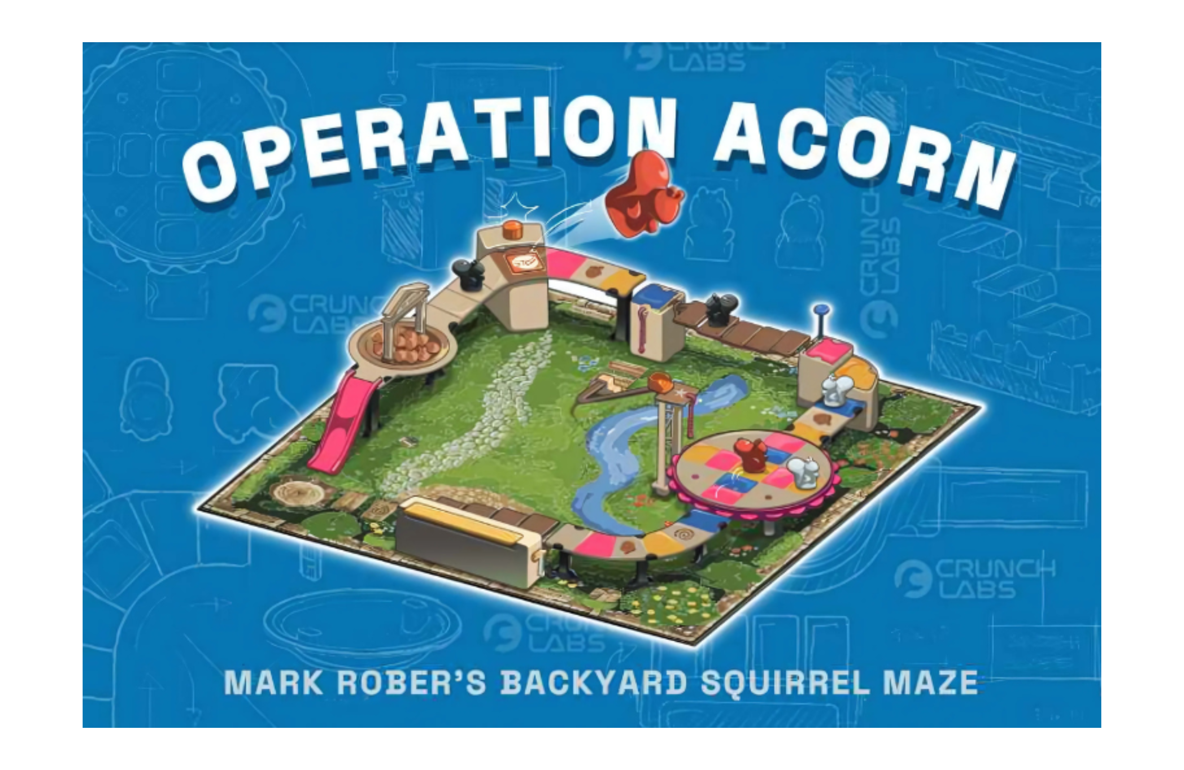 Graphic of Operation Acorn Board Game