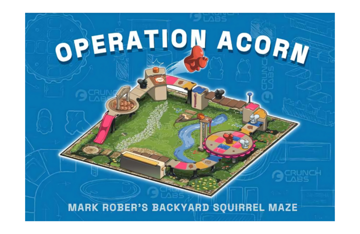 Graphic of Operation Acorn Board Game