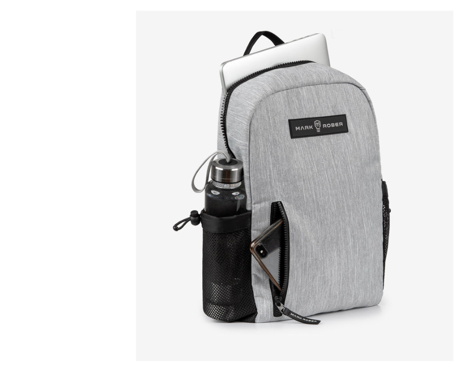 Mark Rober "Classic" Backpack (Heather Gray/Black)
