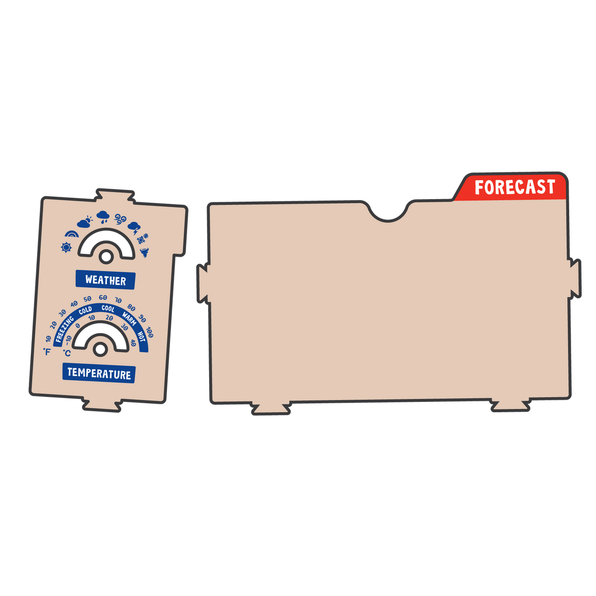 Meteorologist's Weather Station - (Replacement Parts)