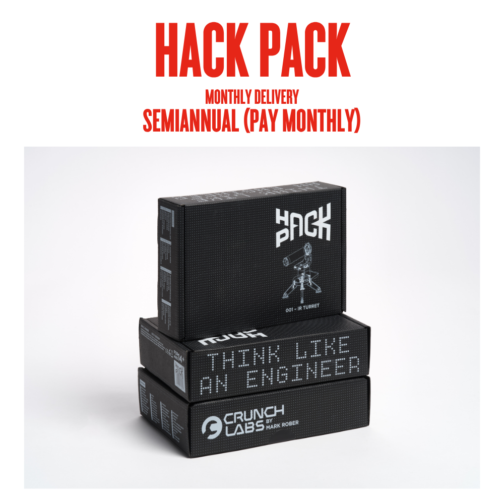 Hack Pack Subscription - Pay Semiannually (Delivered Monthly)