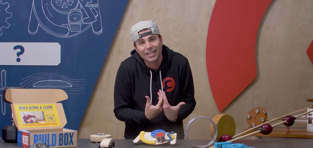 Video of Mark Rober Introducing CrunchLabs