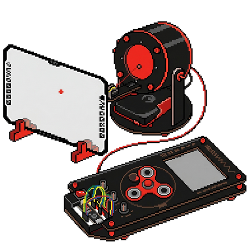 Icon of a Laser Synthesizer