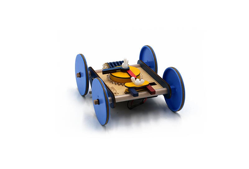 Boomerang Car - Worm Gear v1